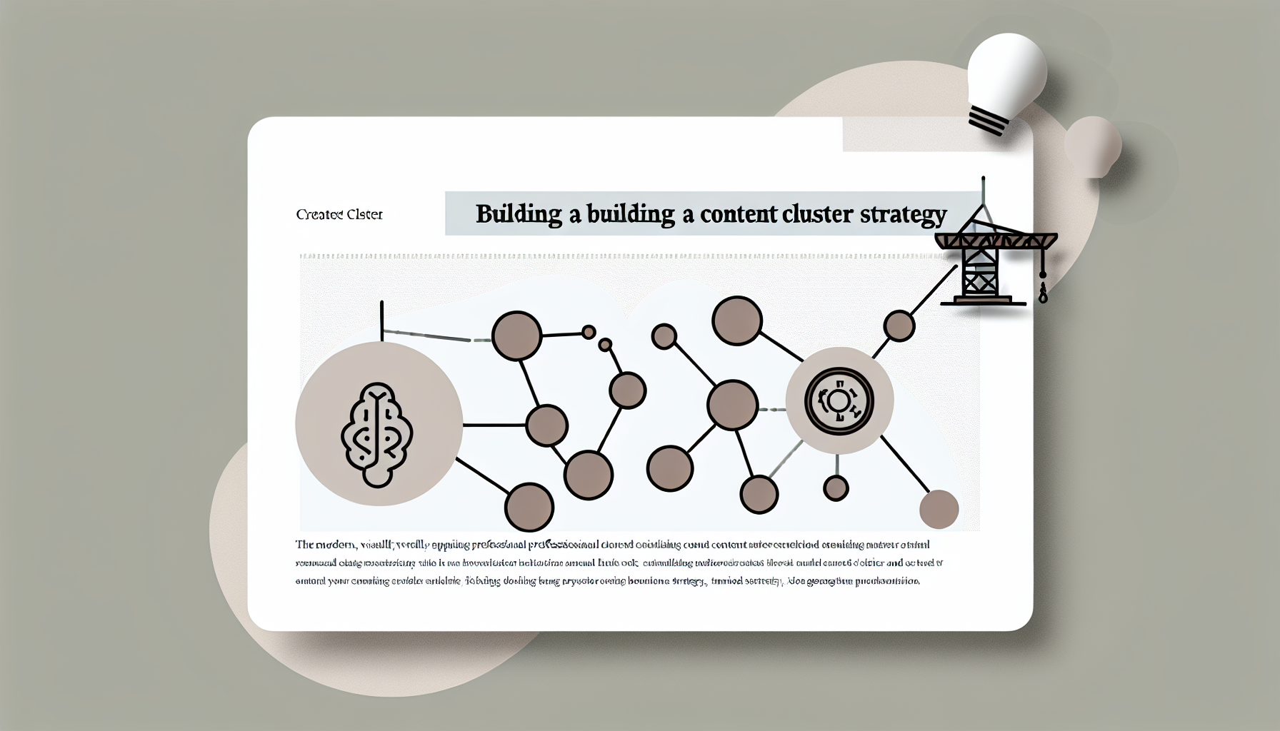 How to Build a Content Cluster Strategy